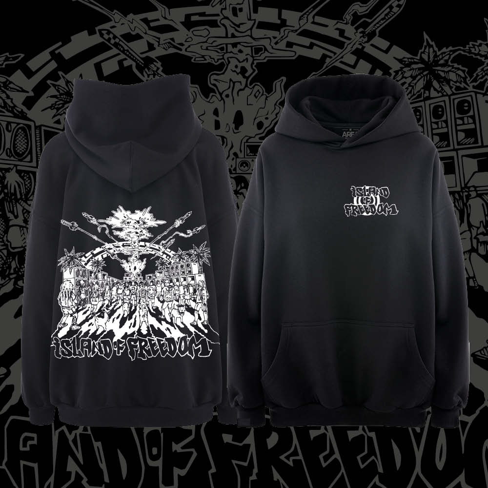 Unisex mikina Island of Freedom Výprodej ! +